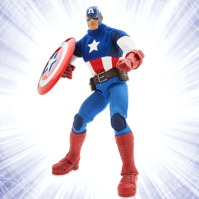 Captain America Marvel Ultimate Series Disney Store Exclusive Figure