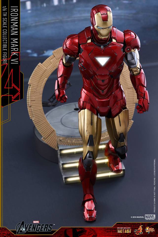 Hot Toys Exclusive Die-Cast Iron Man 