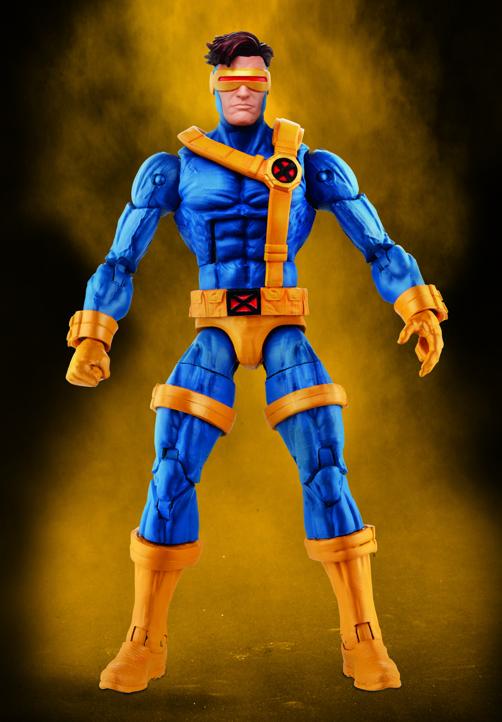 Marvel Legends 6" scale figure Cyclops Warlock series complete & excellent 