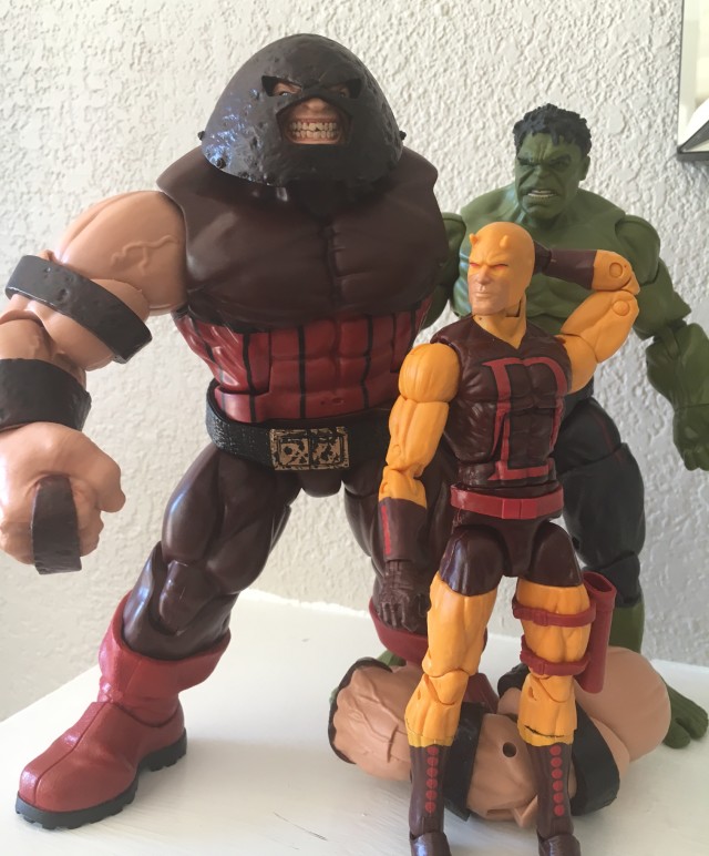 Marvel Legends Juggernaut Size Comparison Photo
