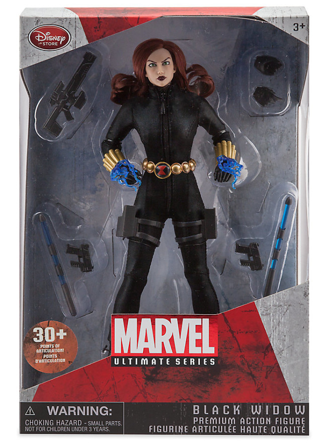 Marvel Ultimate Series Black Widow Figure Packaged