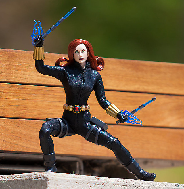 Marvel Ultimate Series Figures Black Widow Captain America