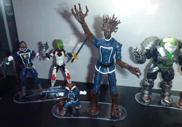 SDCC 2016 Marvel Legends Groot and Rocket Raccoon 4 Inch Figures