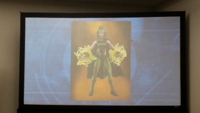 SDCC 2016 Marvel Legends Polaris Figure Hasbro Panel