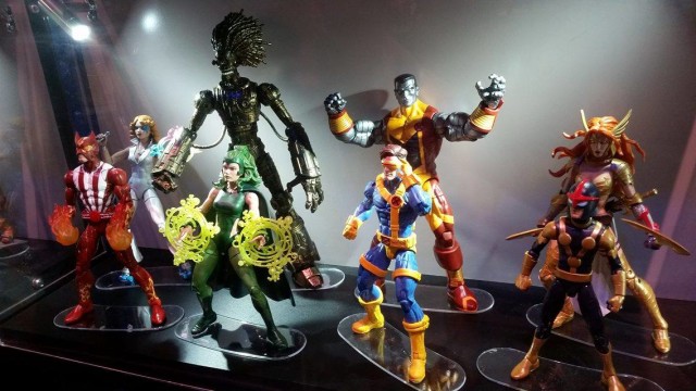 SDCC 2016 Marvel Legends X-Men 2017 Figures Display