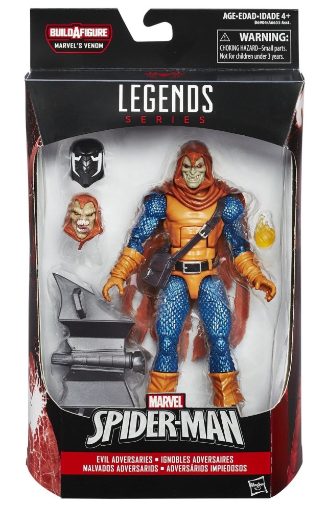 Spider-Man Marvel Legends Hobgoblin Figure Packaged