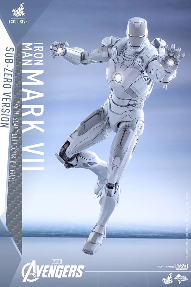 Sub-Zero Iron Man Mark VII Hot Toys Exclusive Figure