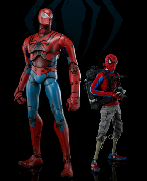 ThreeA Classic Spider-Man 12 Inch Figure Set