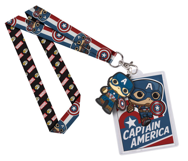Funko Captain America Lanyard