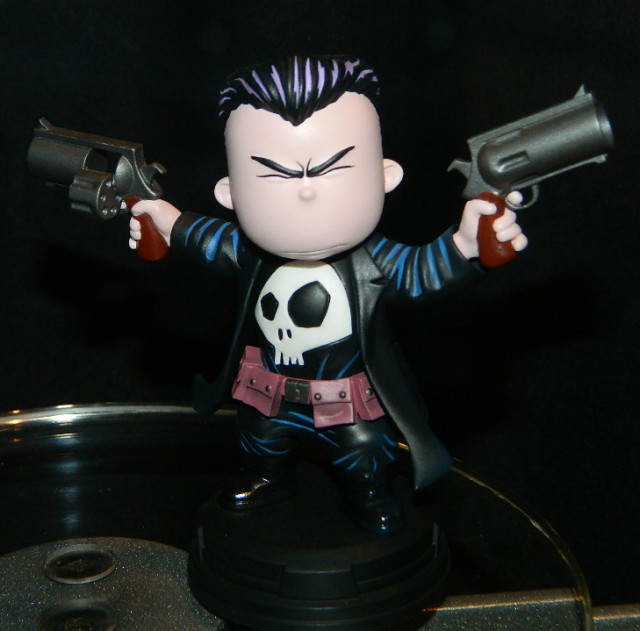 Gentle Giant Animated Punisher Statue SDCC 2016 Skottie Young Marvel Babies