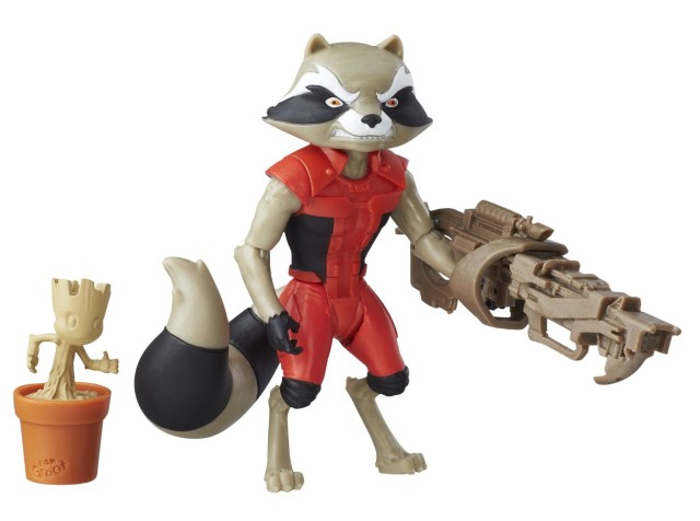 Guardians of the Galaxy Animated Rocket Raccoon Action Figure