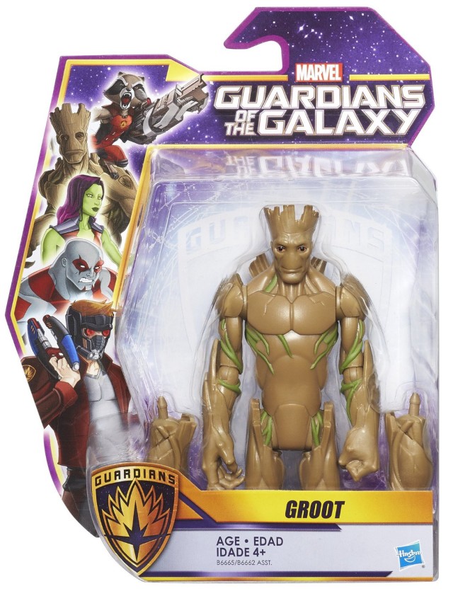 Hasbro Guardians of the Galaxy Animated Groot Figure Packaged