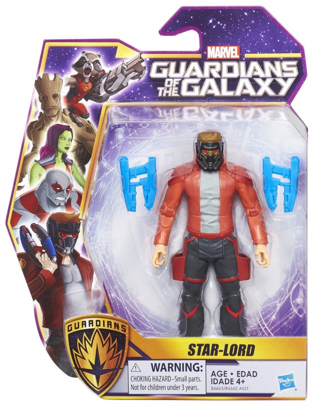 Hasbro Star-Lord Guardians of the Galaxy Figure Packaged