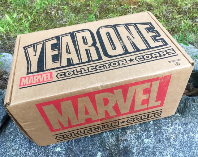 Funko Marvel Collector Corps Year One Box Review Unboxing