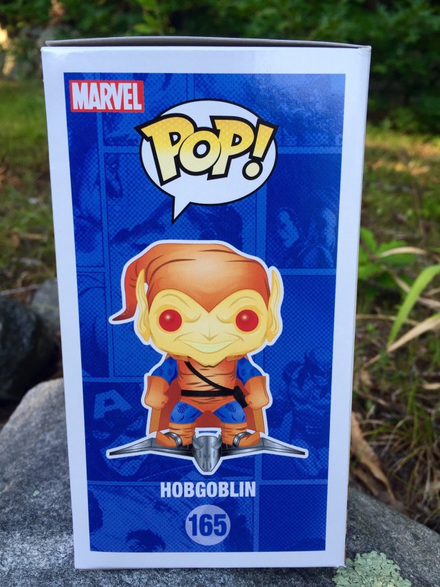 Marvel Collector Corps Hobgoblin POP Box Side