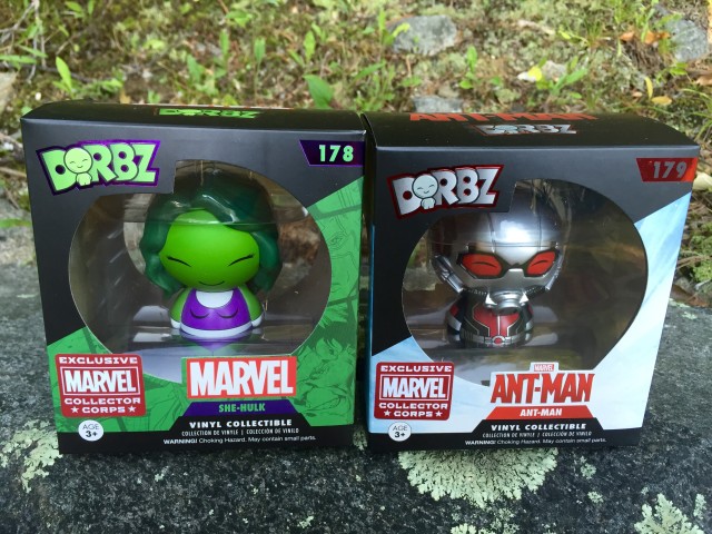 Marvel Collector Corps Year One Exclusive Dorbz She-Hulk Ant-Man