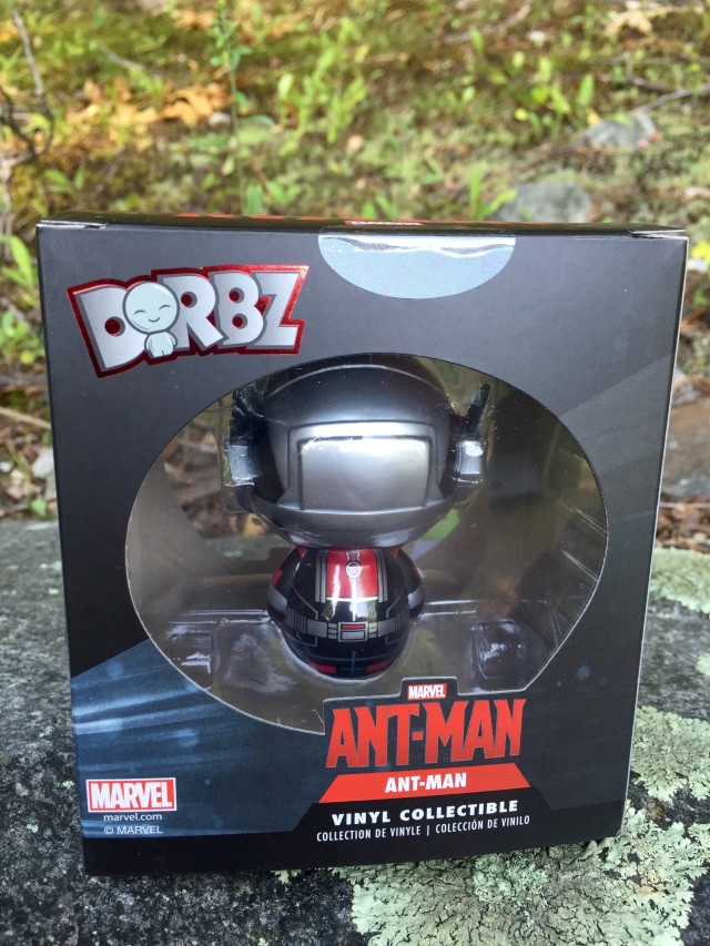 Back of Dorbz Ant-Man Figure