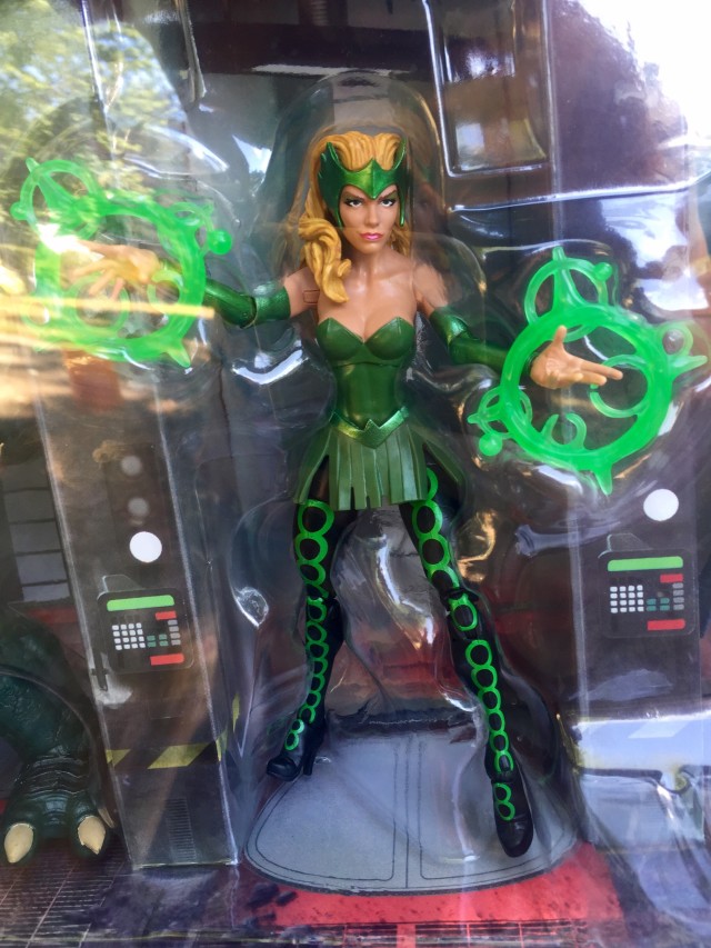 Enchantress Marvel Legends The Raft Set Figure in Packaging