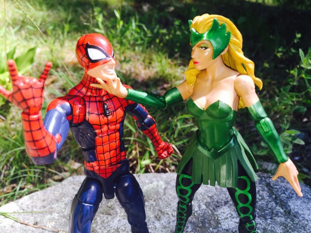 Marvel Legends The Raft Enchantress and Spider-Man Figures