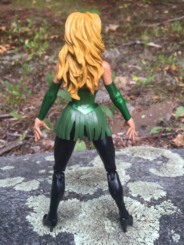 Back of Marvel Legends The Enchantress Action Figure