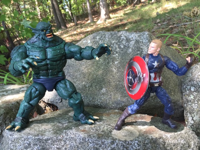 Marvel Legends Civil War Captain America vs. Abomination Figure