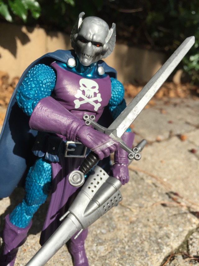 Close-Up of Marvel Legends Dreadknight 6" Figure