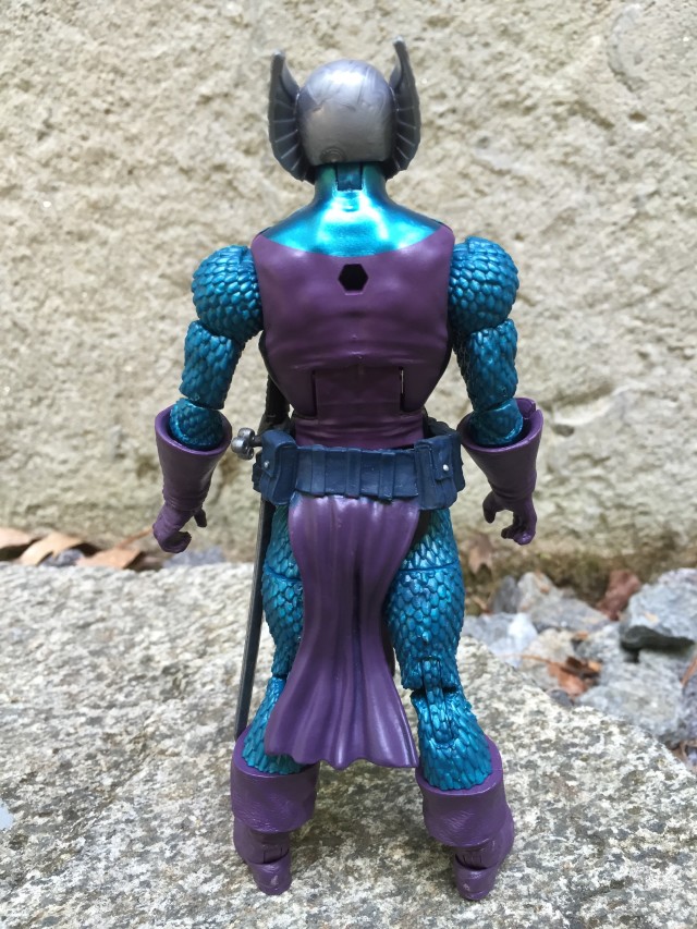 SDCC Marvel Legends Raft Dreadknight Back