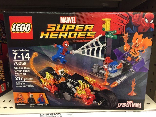 LEGO Spider-Man Ghost Rider Team-Up Set Box