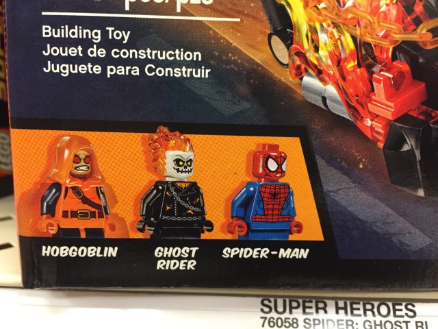 LEGO Marvel Minifigures Ghost Rider Hobgoblin Spider-Man