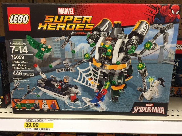 LEGO Doc Ock's Tentacle Trap Summer 2016 Set Box