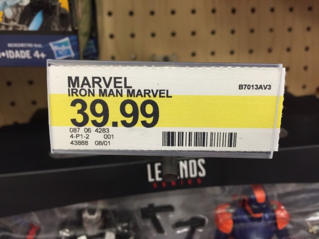 Target Marvel Legends Two-Pack Price Tag $39.99