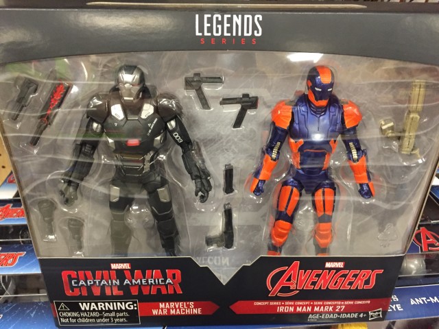 Target Exclusive Marvel Legends War Machine Disco Iron Man Two-Pack