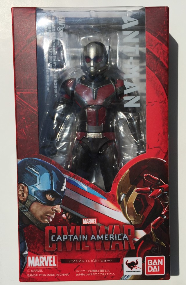 SH Figuarts Ant-Man Figure Box