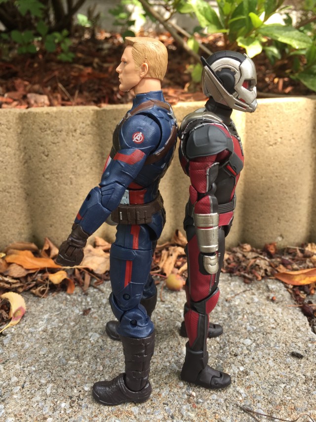 Scale Comparison Civil War Marvel Legends and SH Figuarts