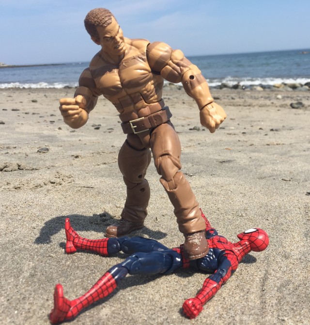 Marvel Legends The Raft Sandman Figure Kills Spider-Man