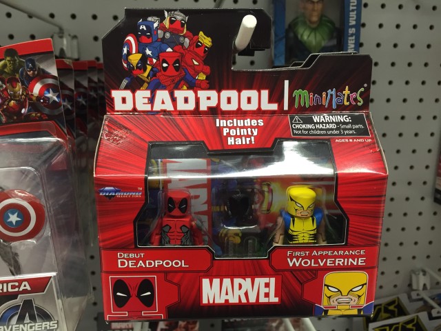 Toys R Us Minimates Debut Deadpool First Appearance Wolverine Figures