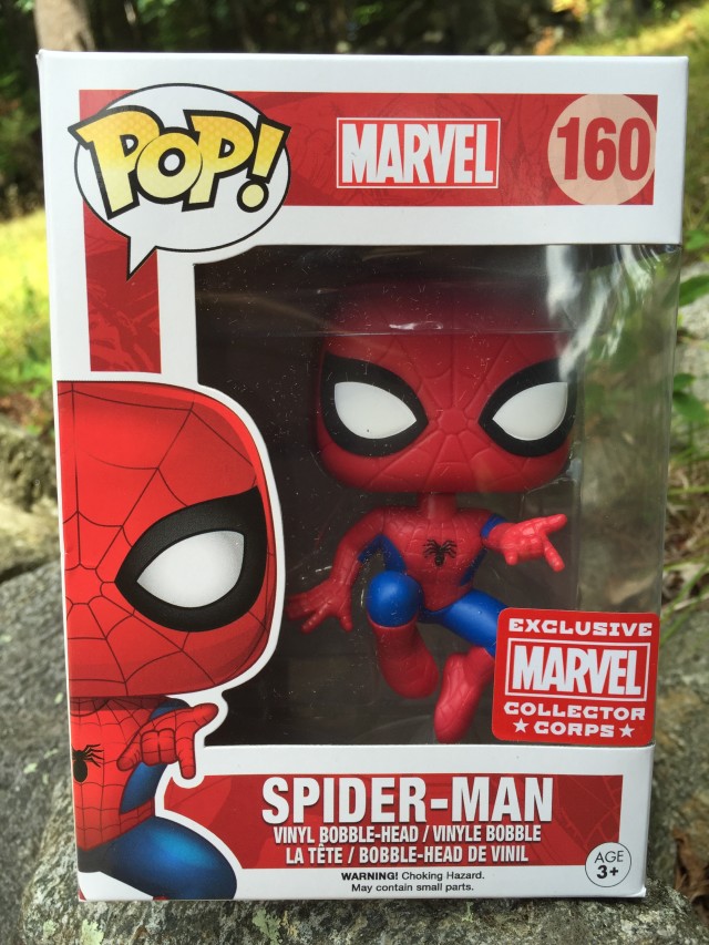 Marvel Collector Corps Spider-Man Leaping Exclusive POP Vinyl