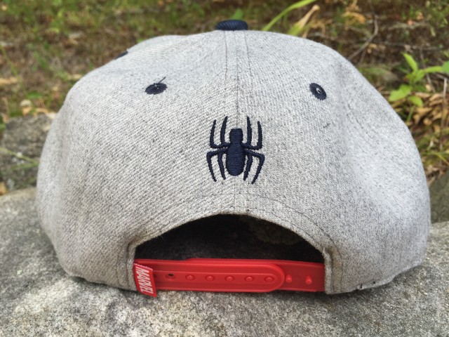 Back of Funko Spider-Man POP Tops Hat