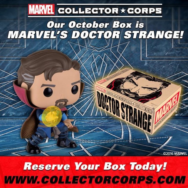 Marvel Collector Corps Doctor Strange Box