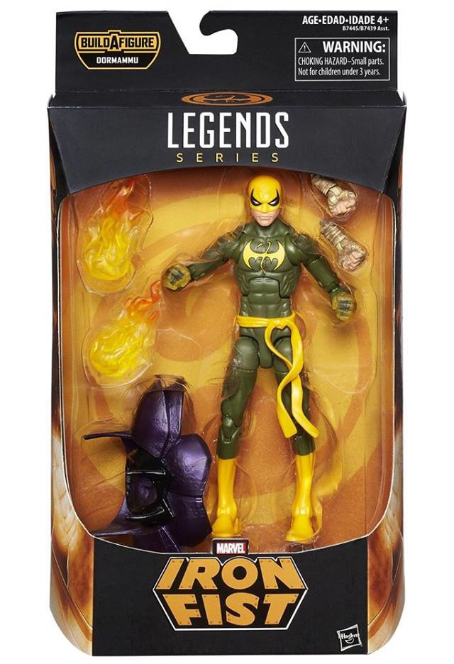 Marvel Legends Doctor Strange Iron Fist Figure Packaged