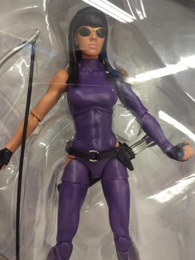 Marvel Legends Kate Bishop Hawkeye Figure Close-Up