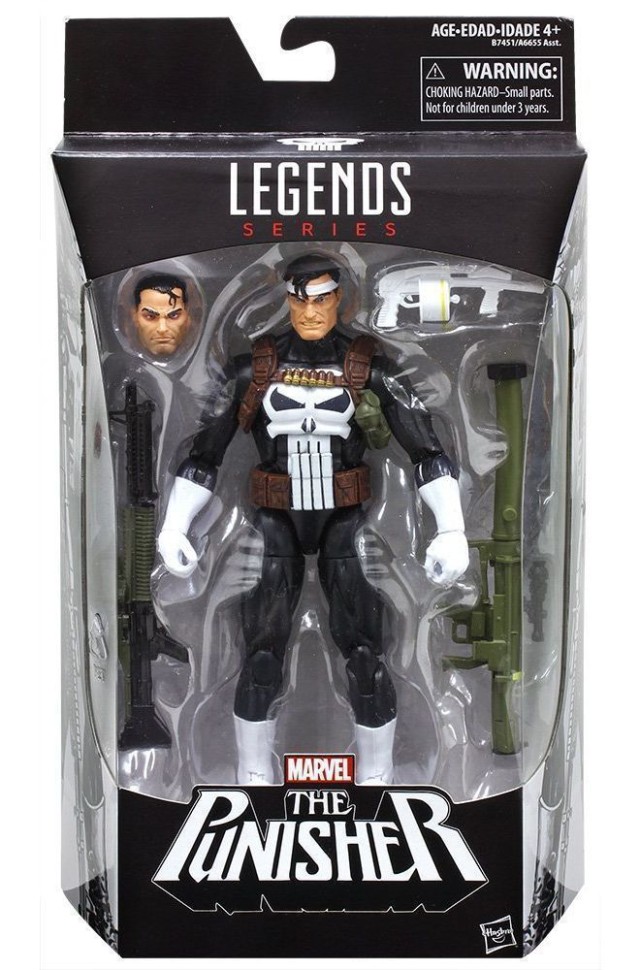 Punisher Marvel Legends Walgreens Exclusive Figure Packaged