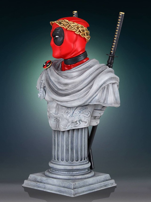 gentle giant deadpool statue