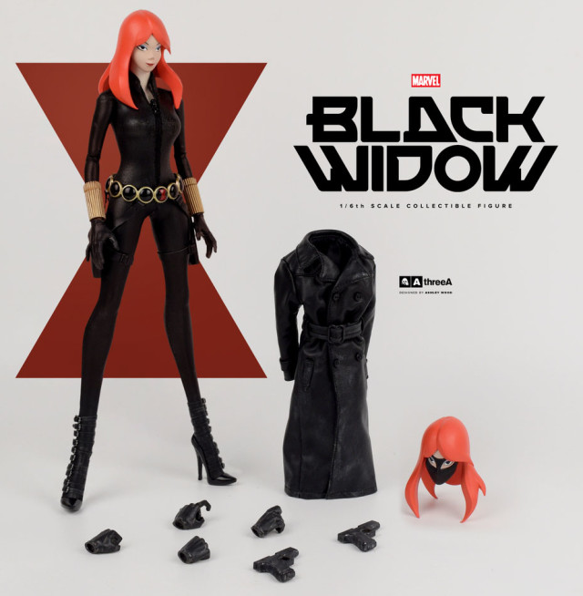 ThreeA Toys Black Widow Sixth Scale Figure and Accessories