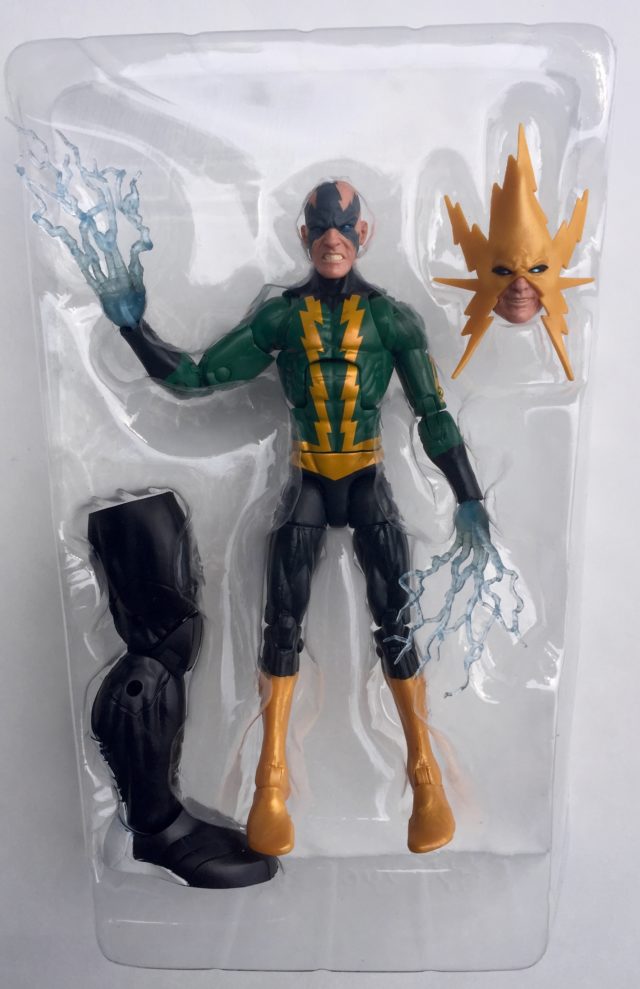 Electro Marvel Legends Figure and Accessories