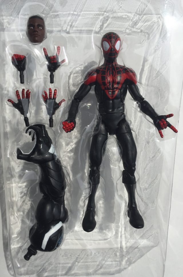 Ultimate Spider-Man Miles Morales Marvel Legends Figure and Accessories