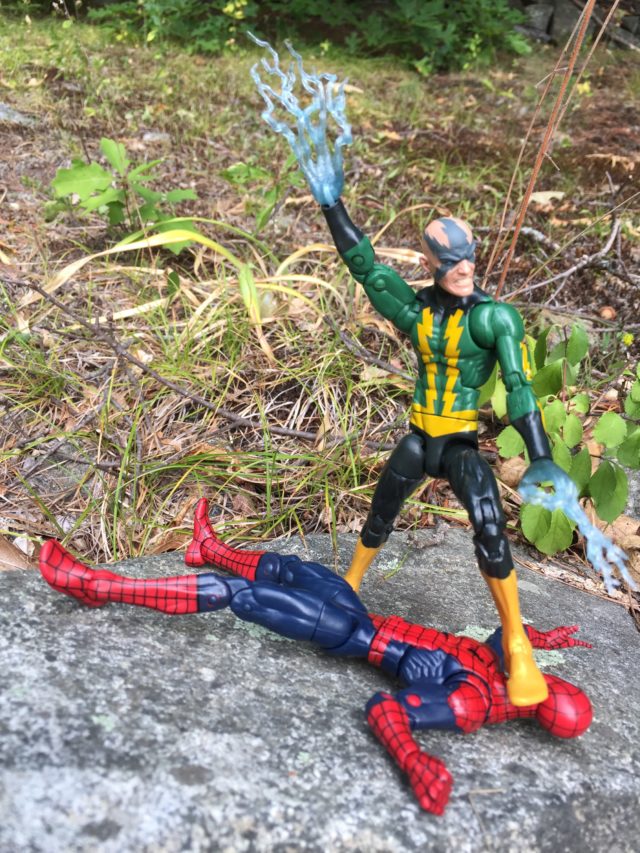 Marvel Legends Spider-Man Wave 2 Electro vs. Pizza Spidey