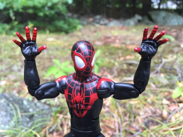 Hasbro Miles Morales Spider-Man Head Sculpt Close-Up