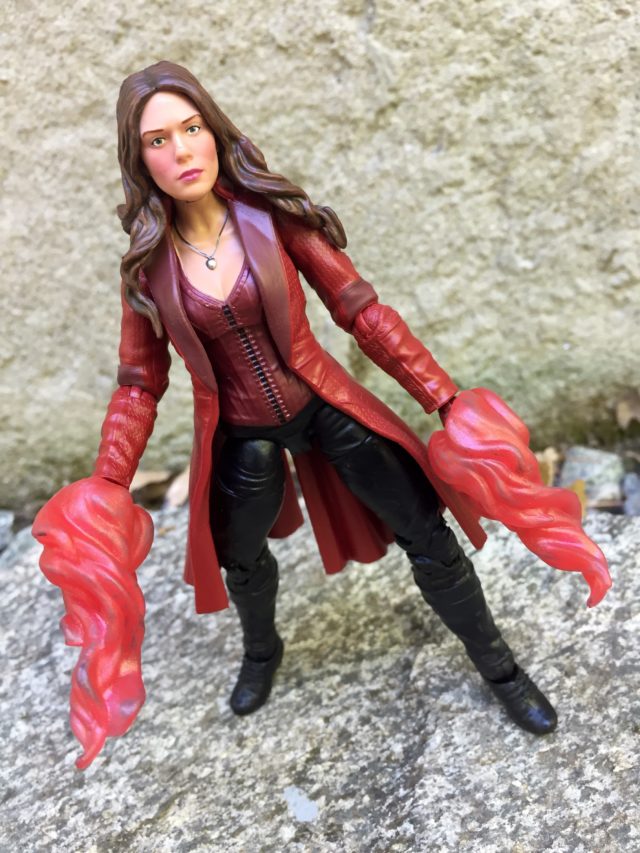 Effects Pieces on Hasbro Civil War Scarlet Witch Figure