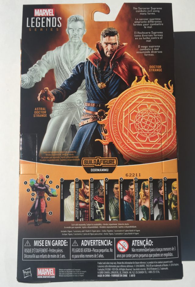 Doctor Strange Legends Packaging Back